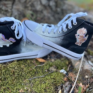 Hand painted High Top Sneakers