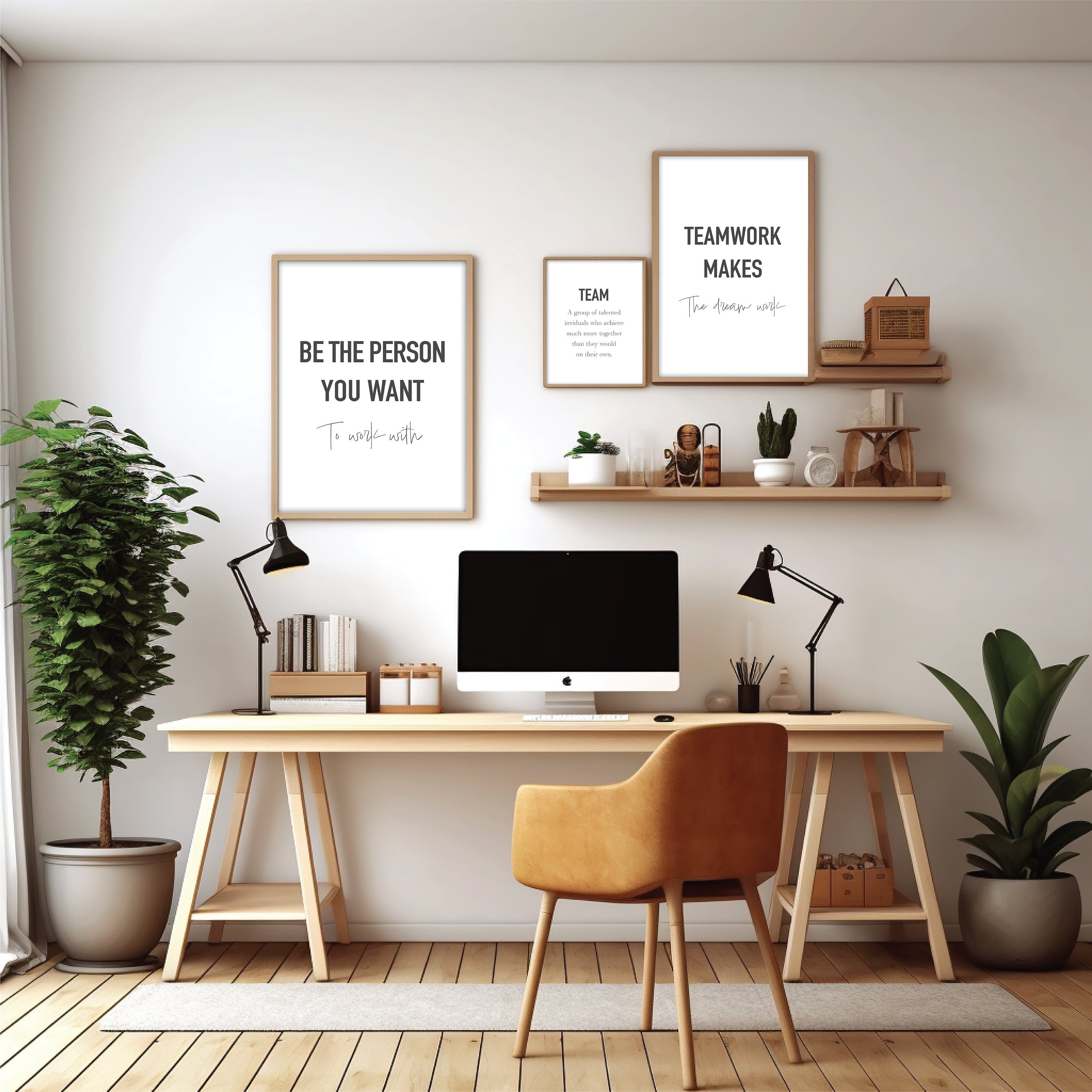 Office Wall Decor Set of 9 Digital Prints Wall Art - Etsy
