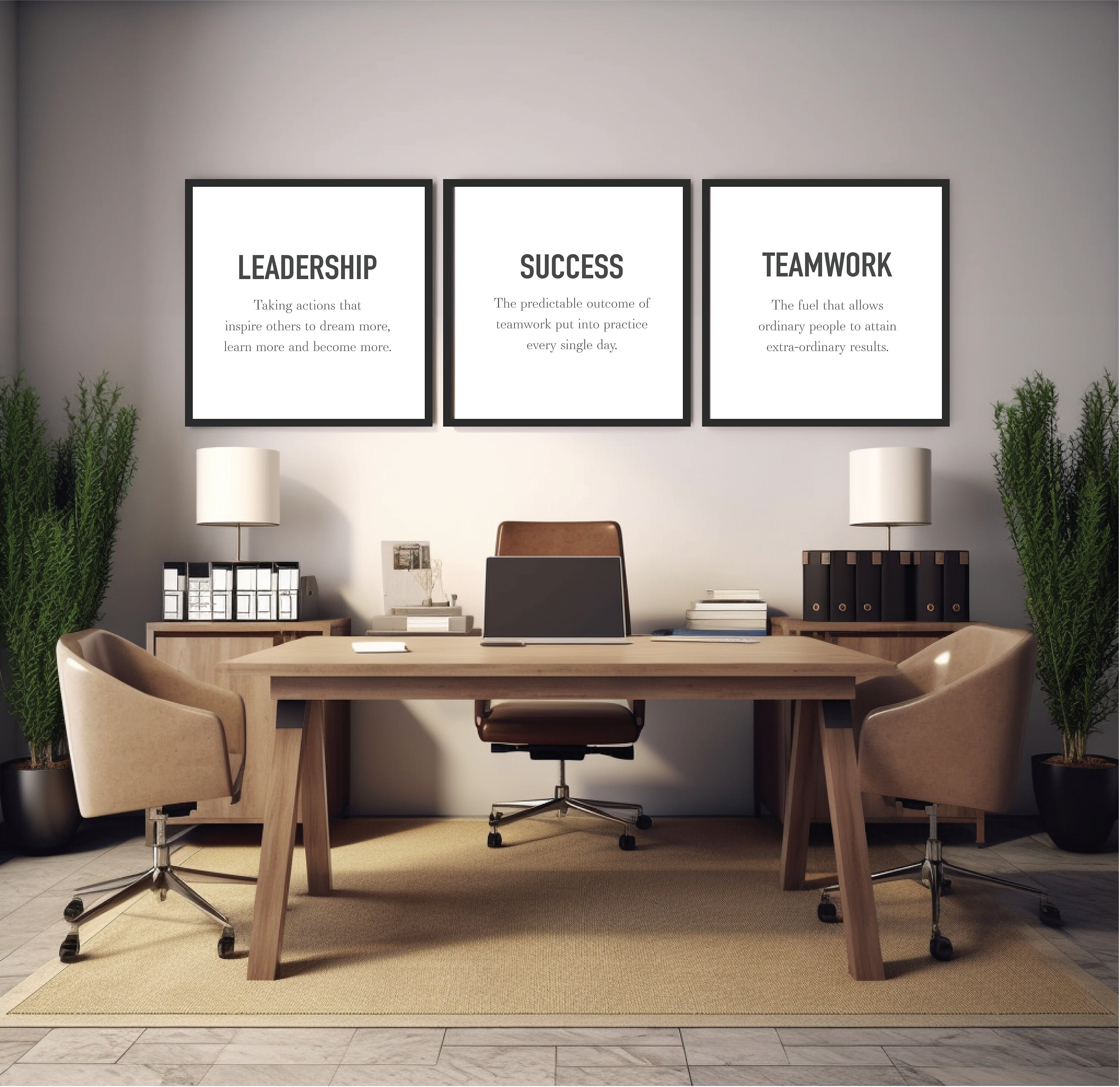 Office Wall Decor Set of 9 Digital Prints Wall Art - Etsy