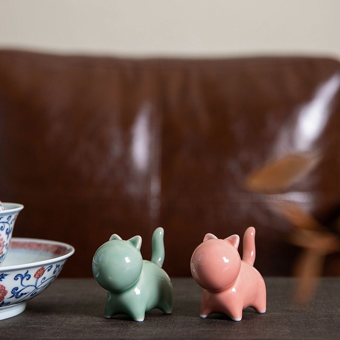 Comptine Lovely Cat Tea Pet Tea Animal Accessories Home Decor Etsy