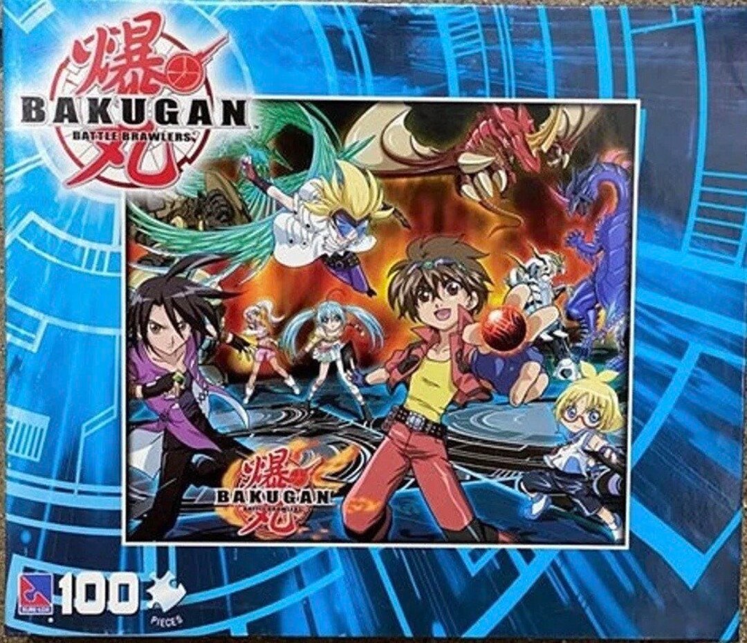 Bakugan 100 Piece Jigsaw Puzzle Etsy