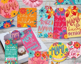Printable Mother&#39;s Day Kit: labels, tags, and postcards