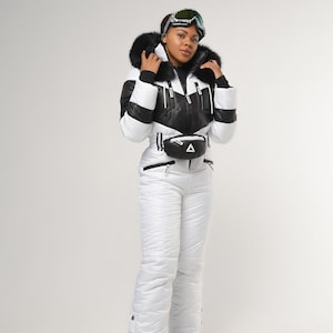 One piece ski suit Womens snowsuit Ski suit for women Gift for skier