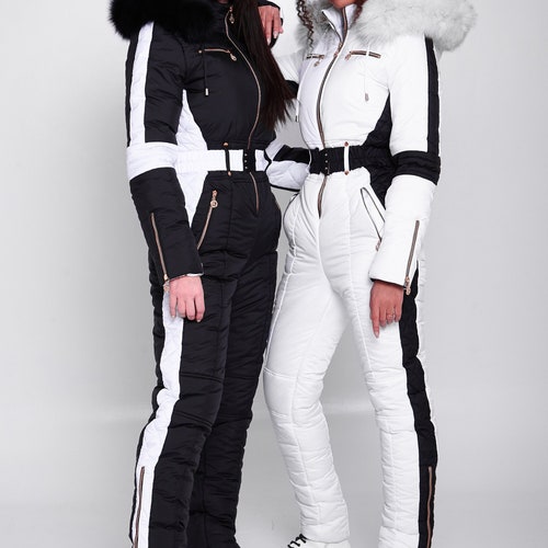 Women Ski Jumpsuit Winter Jumpsuit for Women Warm Overalls - Etsy