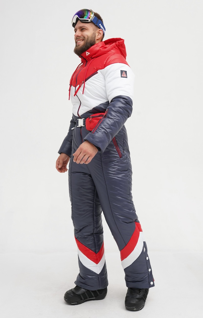 Men's winter jumpsuit Last size M, height 5'7 Last size XL, height 6'2 画像 2