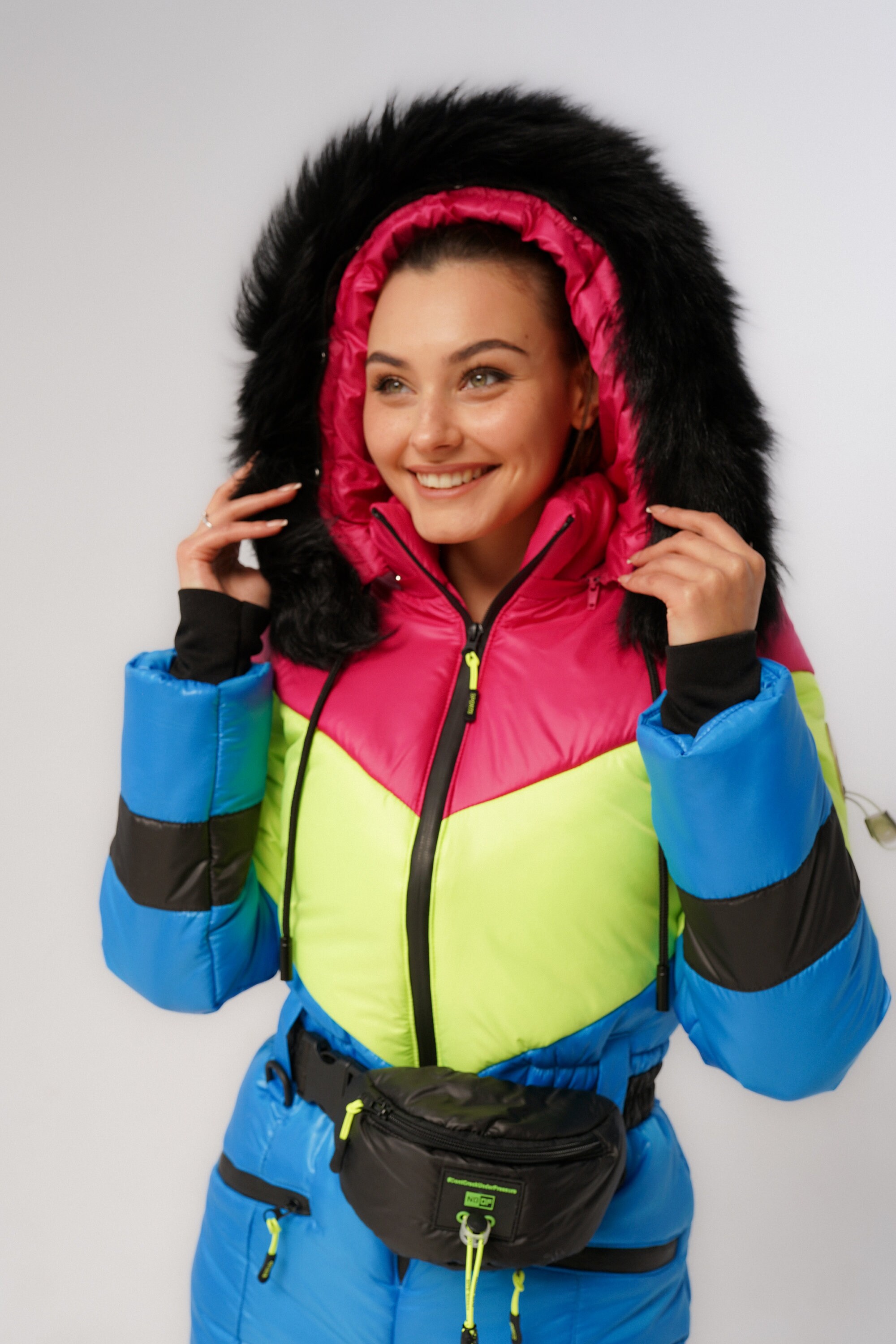 Bright Ski Jumpsuit Warm Womens Snowsuit Winter Outwear for Etsy