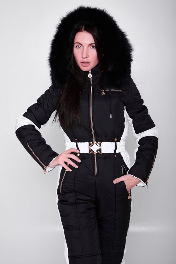 combinaison de ski blanche