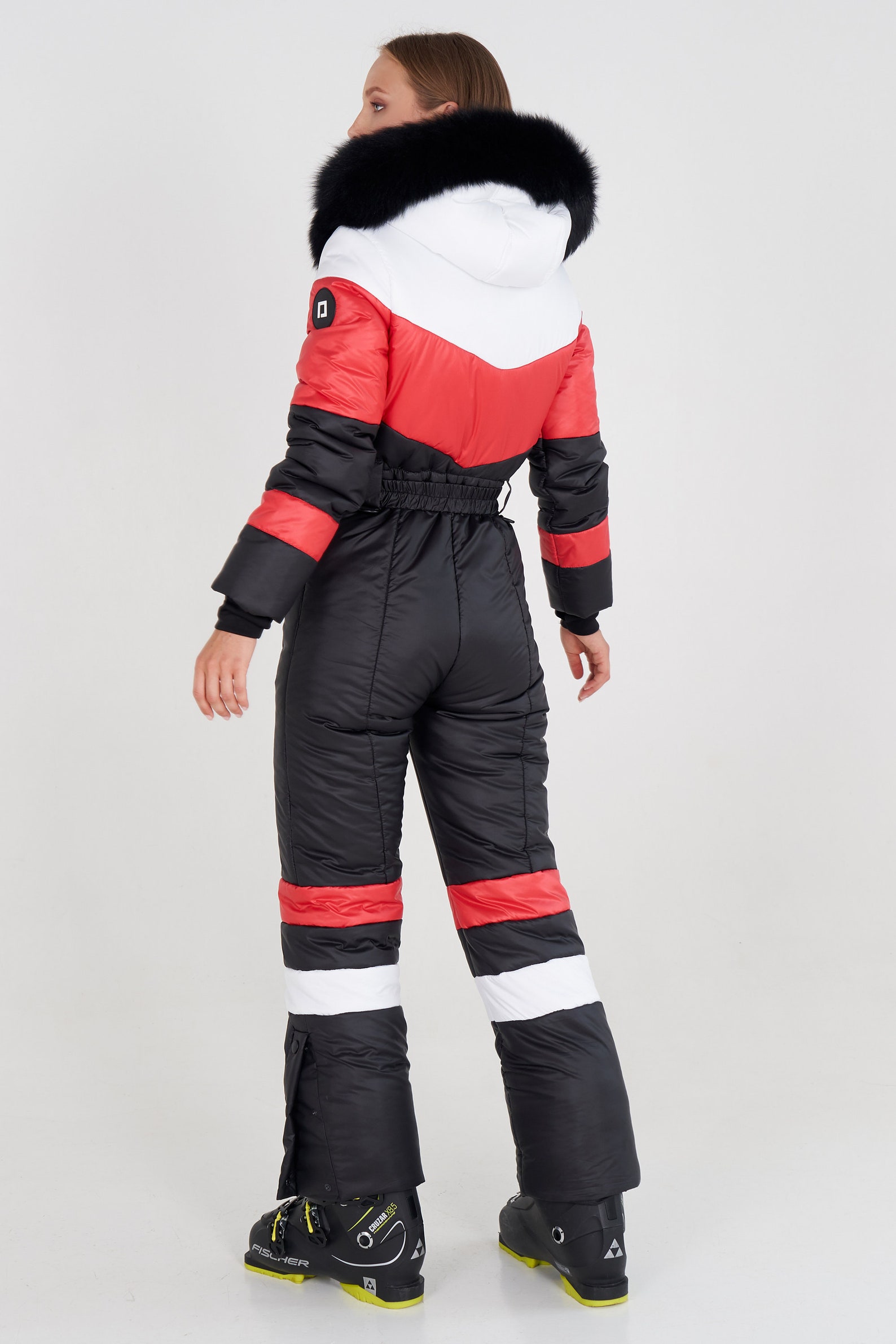 Womens Snowsuit White Womens Ski Suit Black Womens Ski Suit Etsy