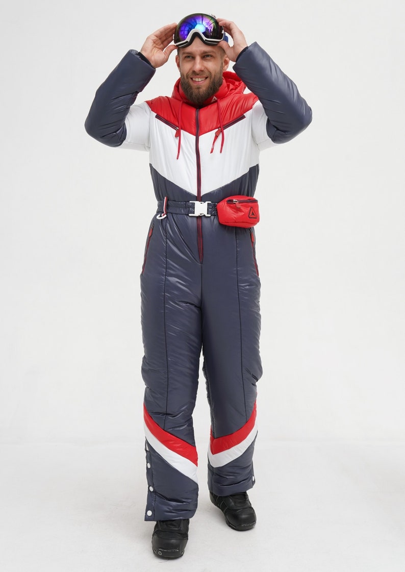Men's winter jumpsuit Last size M, height 5'7 Last size XL, height 6'2 画像 1
