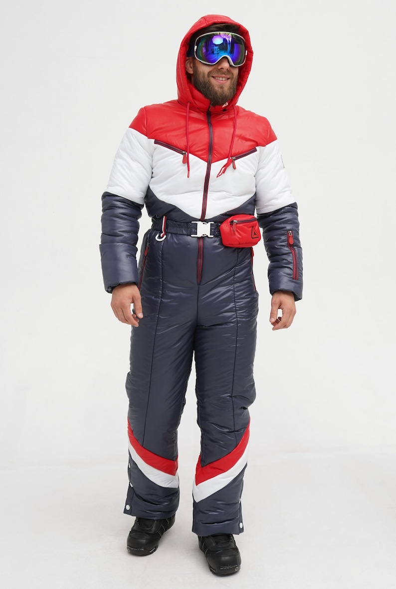 Men's winter jumpsuit Last size M, height 5'7 Last size XL, height 6'2 画像 4