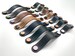 Modern leather handles made to measure made of regional genuine smooth leather, drawer pulls handle chest of drawer cabinet in many modern colors particularly beautiful 