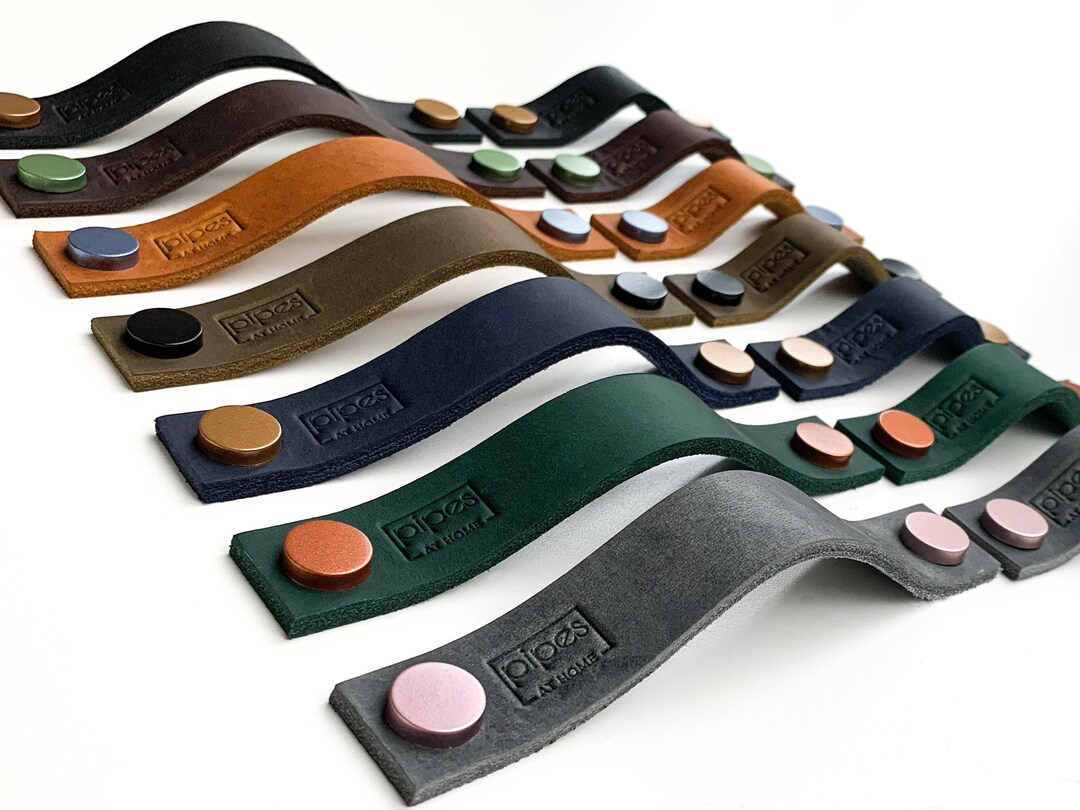 Highquality Furniture Handle Made of Greased Leather Etsy