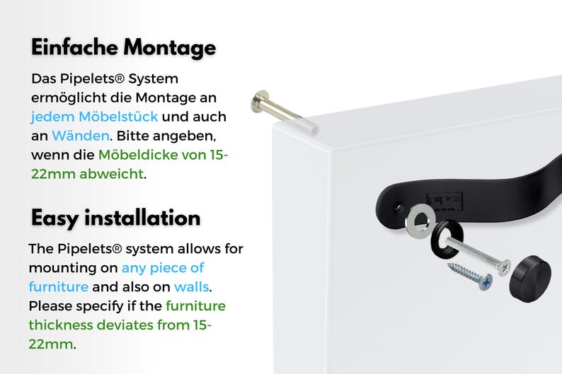 Handles for Ikea Pax Wardrobe and Co. Series arc Furniture Handles