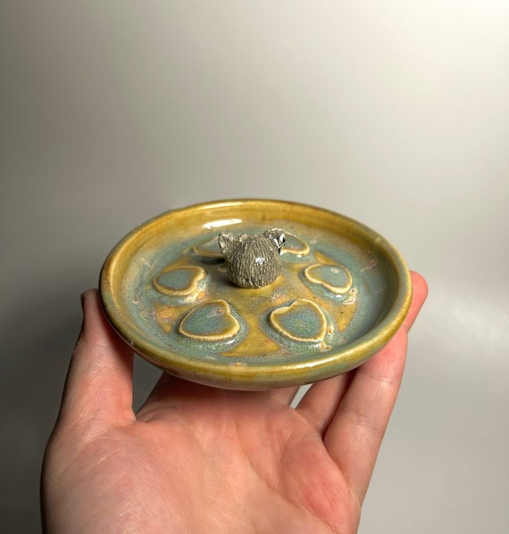 Kitty & Hearts Jewelry Dish