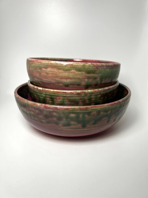 Green Glow Bowl Set