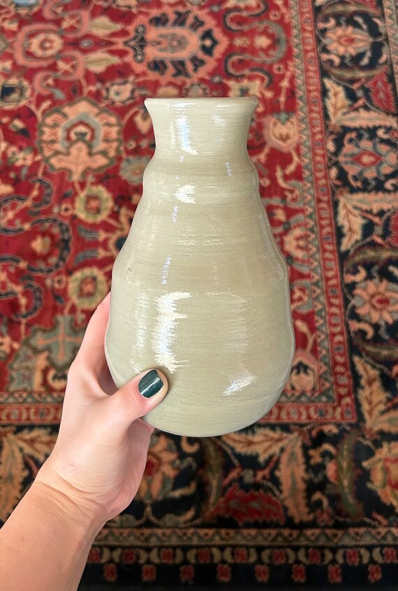 Mint Cotton Vase