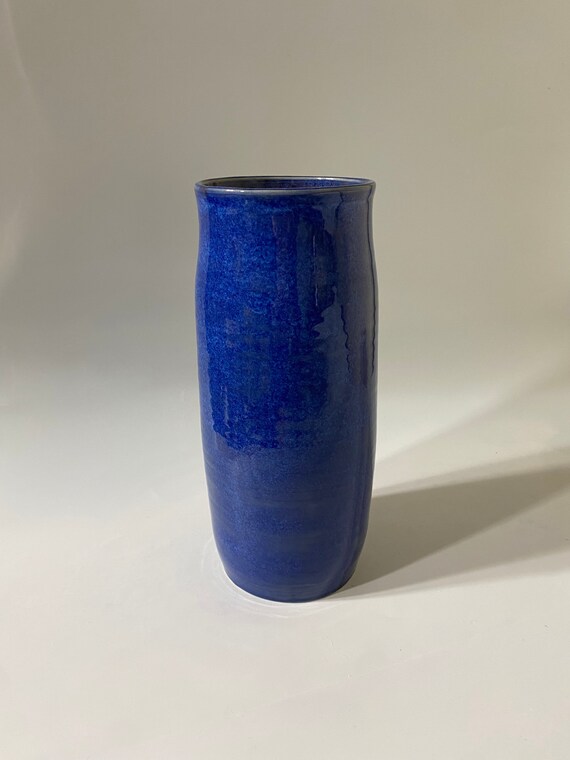 Cobalt Tower Vase