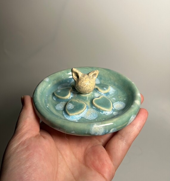 Kitty & Hearts Jewelry Dish