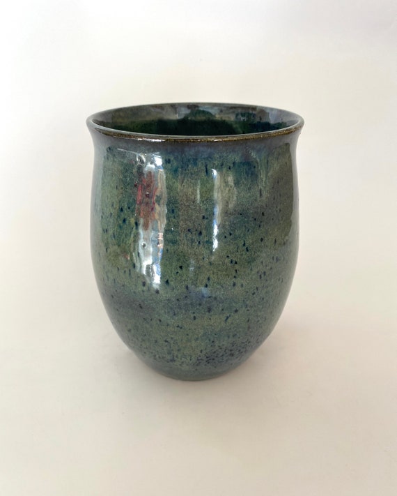 Blue Bird Vase