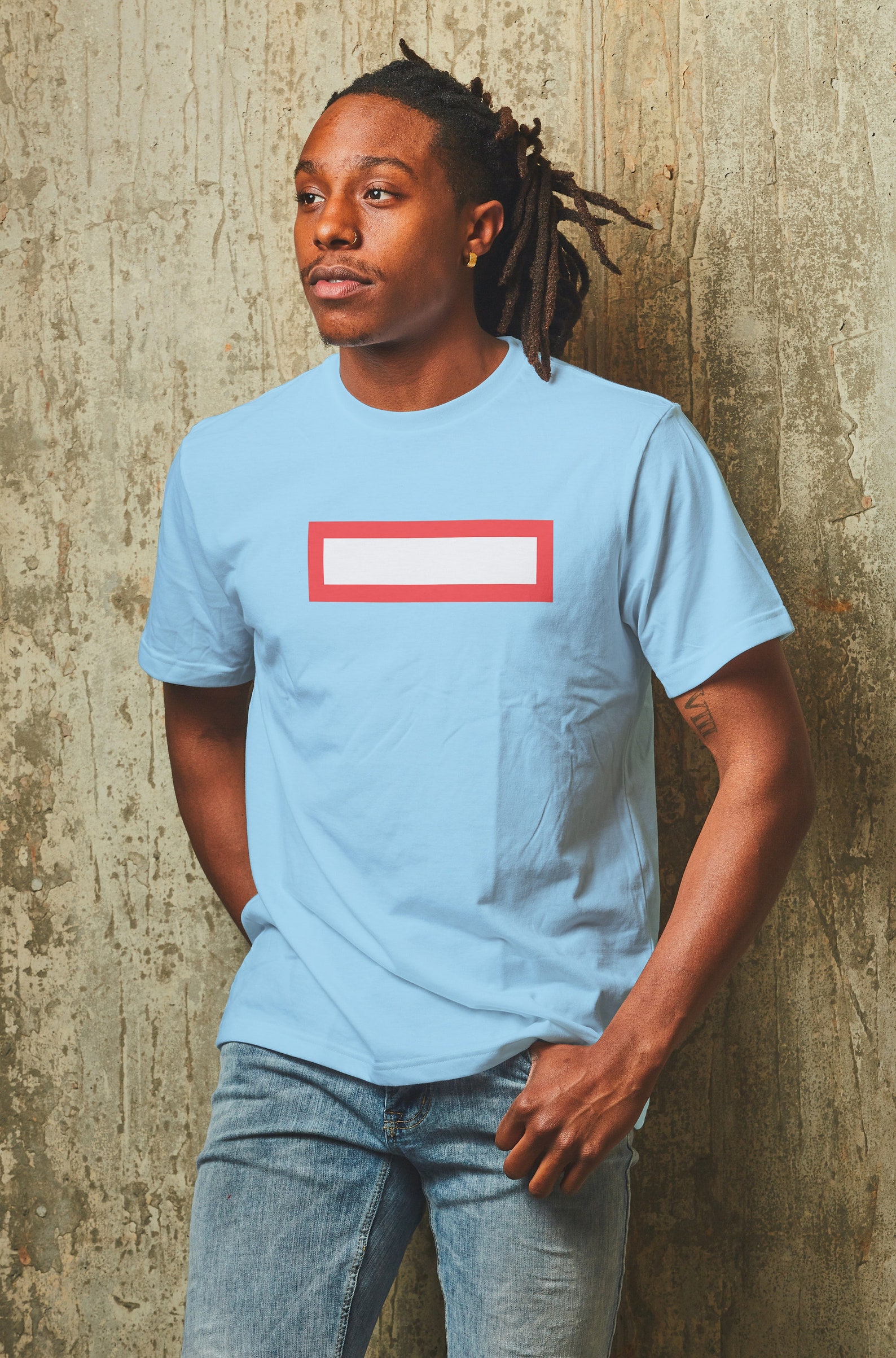 georgenotfound blue shirt