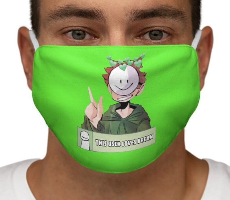 Dreamxd Mask Dream Smp Mask Mcyt Mask Minecraft Mask Etsy UK