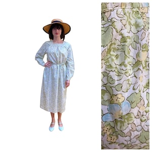 Cacharel Liberty of London Tent Dress 1970s Unusual Rare