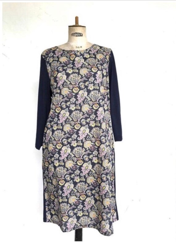 Liberty of London Navy and Yellow Liberty of Lond… - image 7