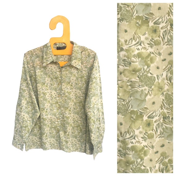 Cacharel Green Floral Liberty of London French Vin