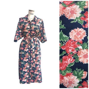 Liberty of London Melissa Floral Shirt dress 1980 s French Liberty Print