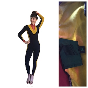 Jean Paul Gaultier Va Va Voom Junior Catsuit Jumpsuit French Designer Vintage