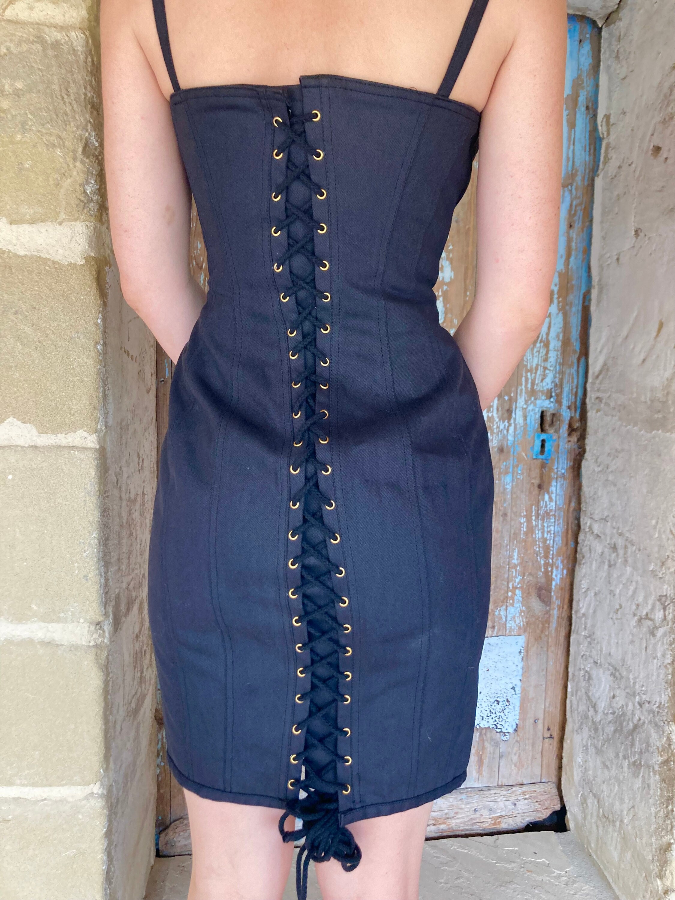 ワンピース Jean Paul GAULTIER Corset Lace Up Dress 1990s Jean-Paul Gaultier Iconic 