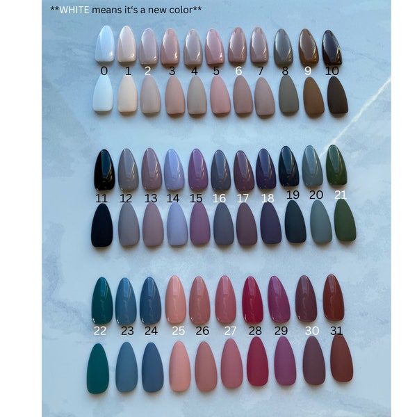 Choose Your Color - Press on Nails