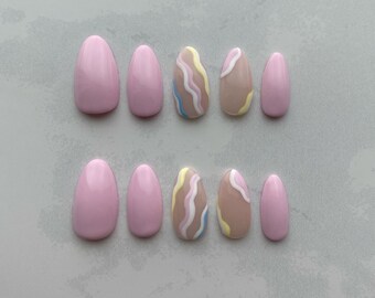 Hello Spring - Press On Nails