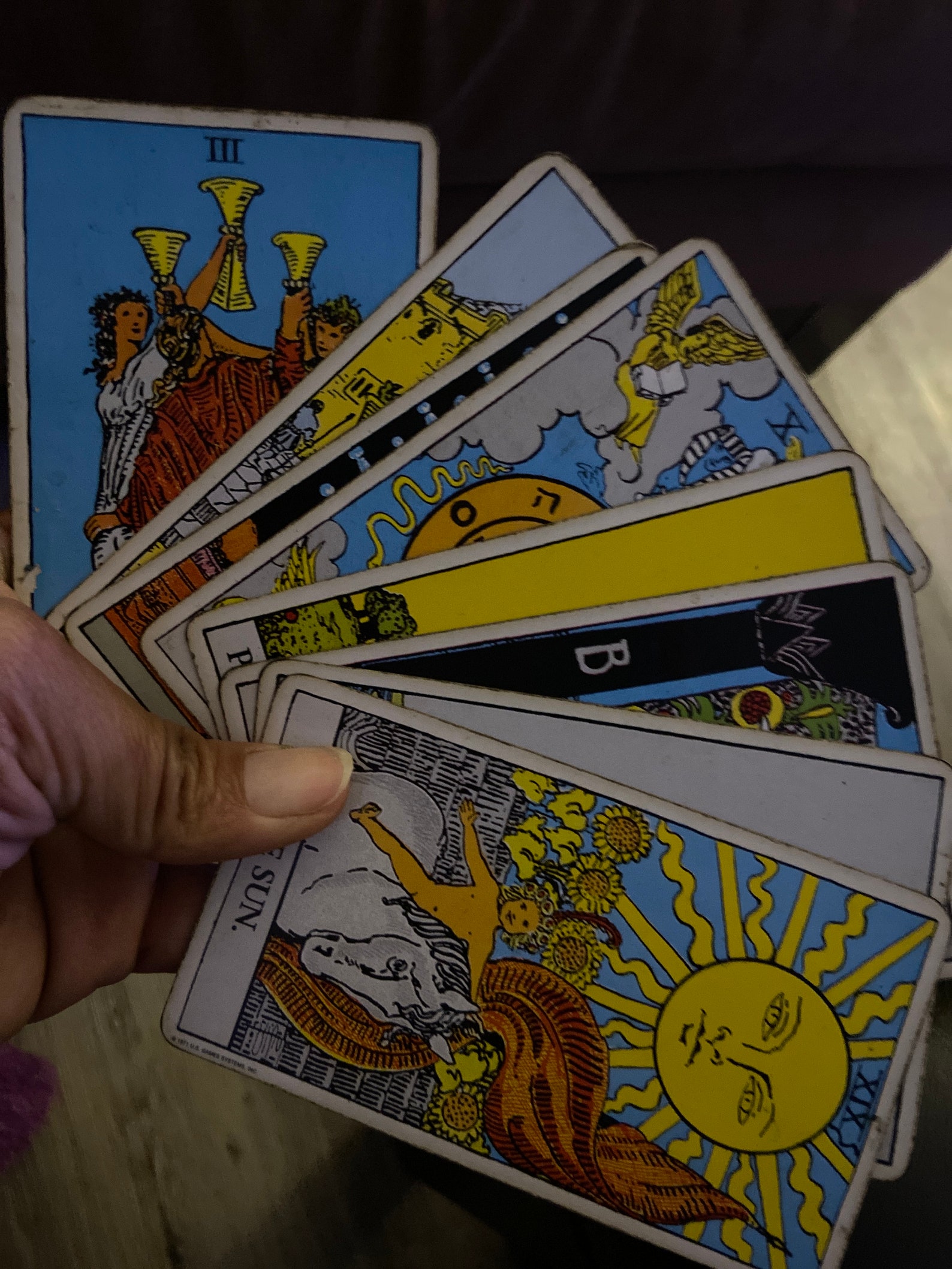 Lettura dei tarocchi generali della carta