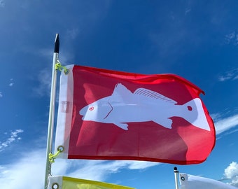 Redfish Fishing Flag