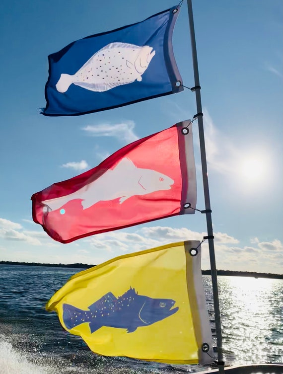 Flounder Fishing Flag -  Canada