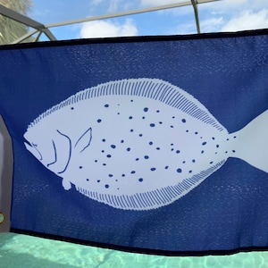 Flounder Fishing Flag