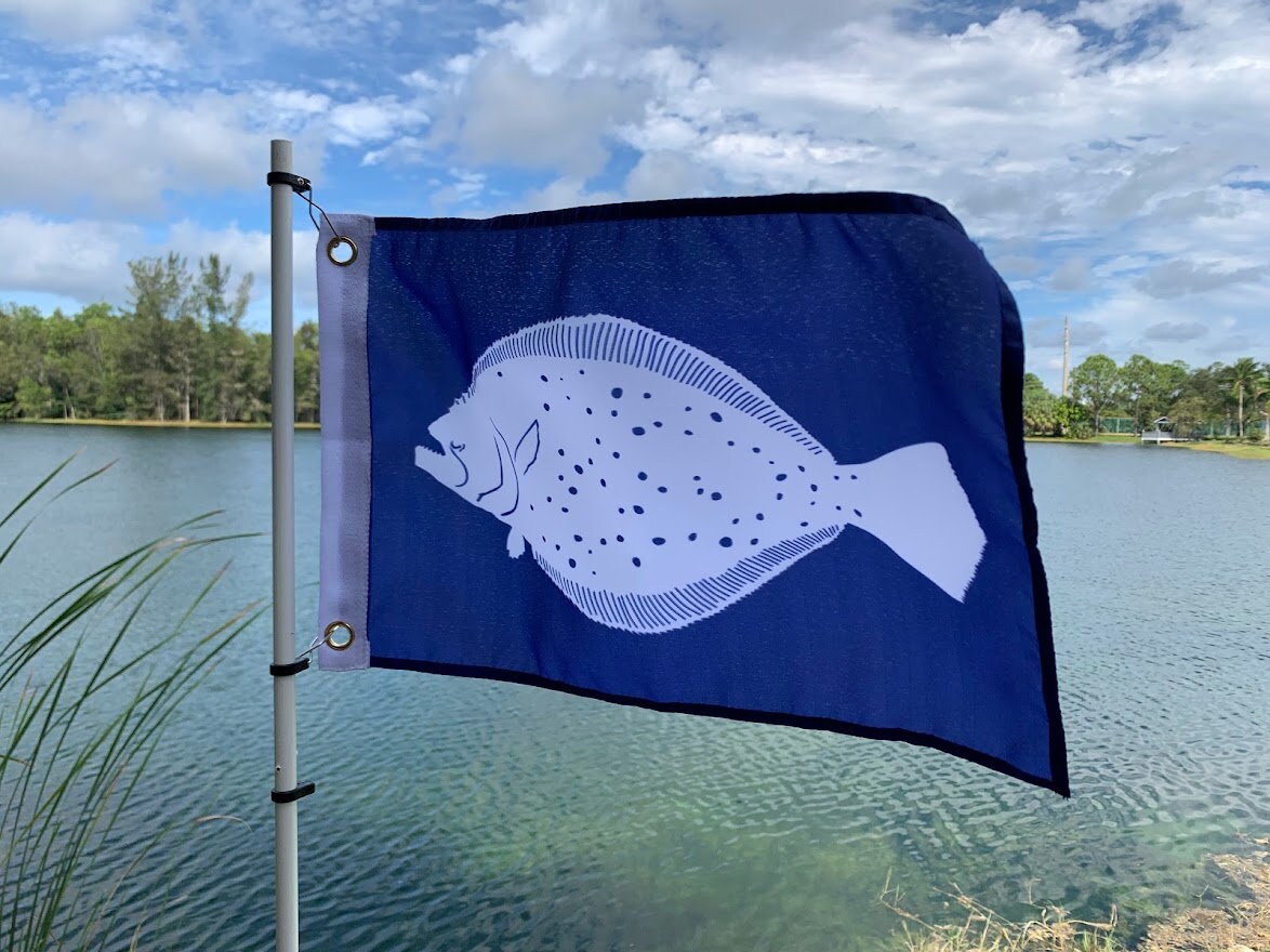 SE Inshore Slam Fish Flags Redfish, Sea Trout, Flouder Fishing Flags