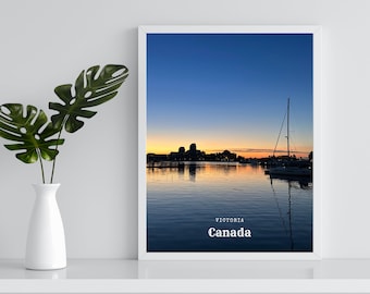 8 x 10 Print of Beautiful Scenery in Victoria Canada