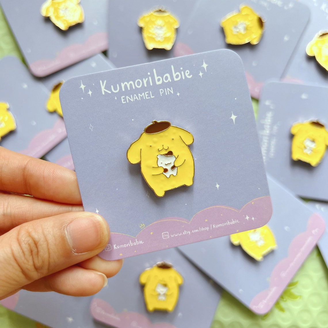 Pompompurin Sanrio Enamel Pin | Etsy