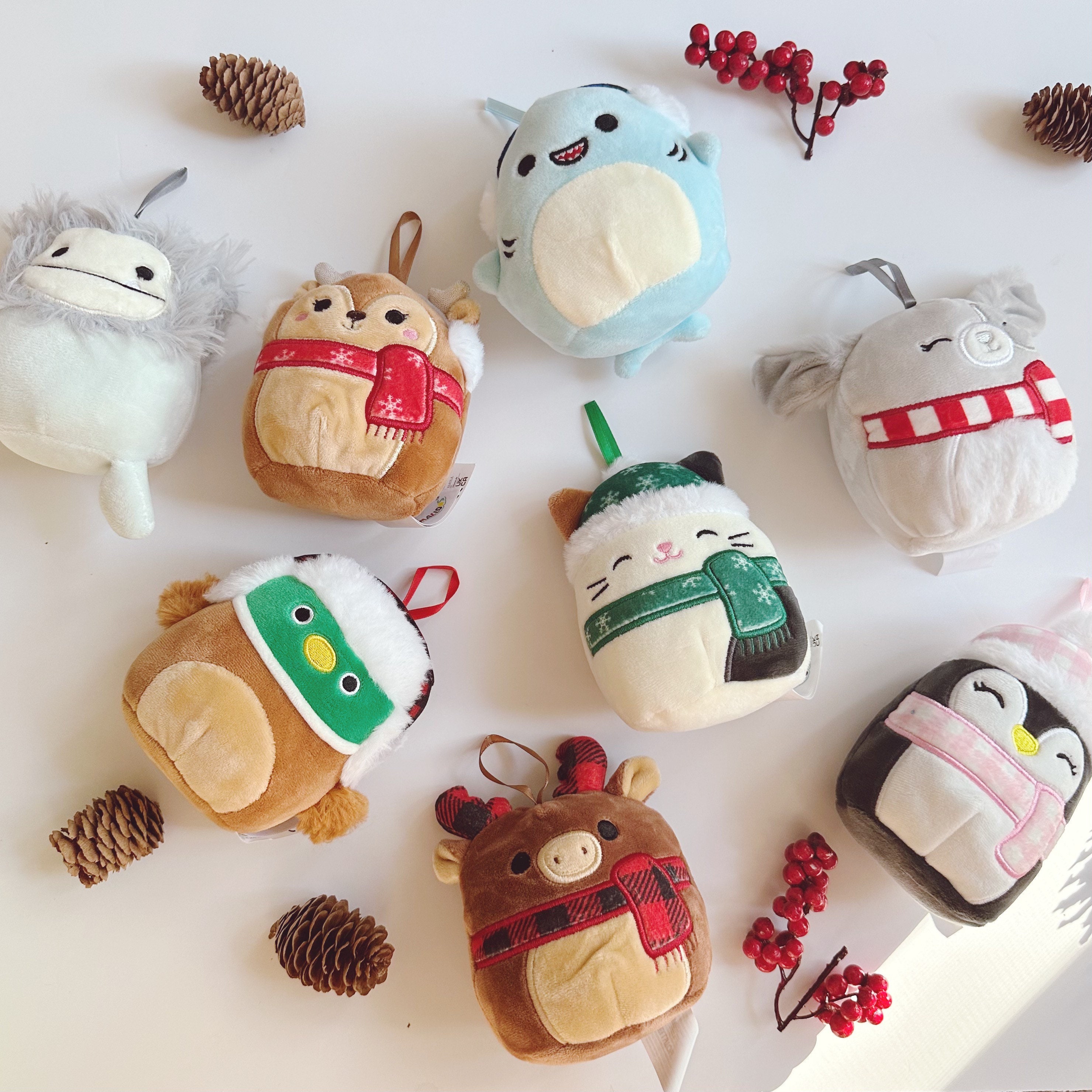 Cute Christmas Squish Mallow/ 8 Squishmallow in Christmas Box/ Etsy