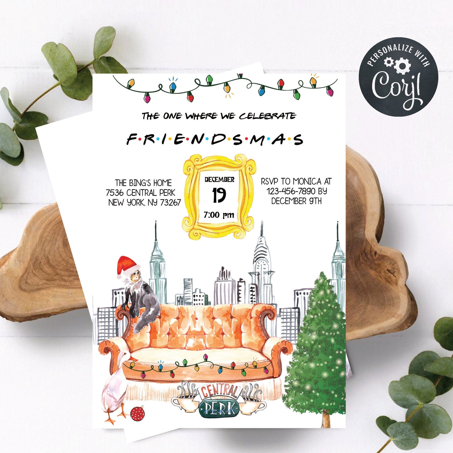 Friends Christmas Party Ideas 