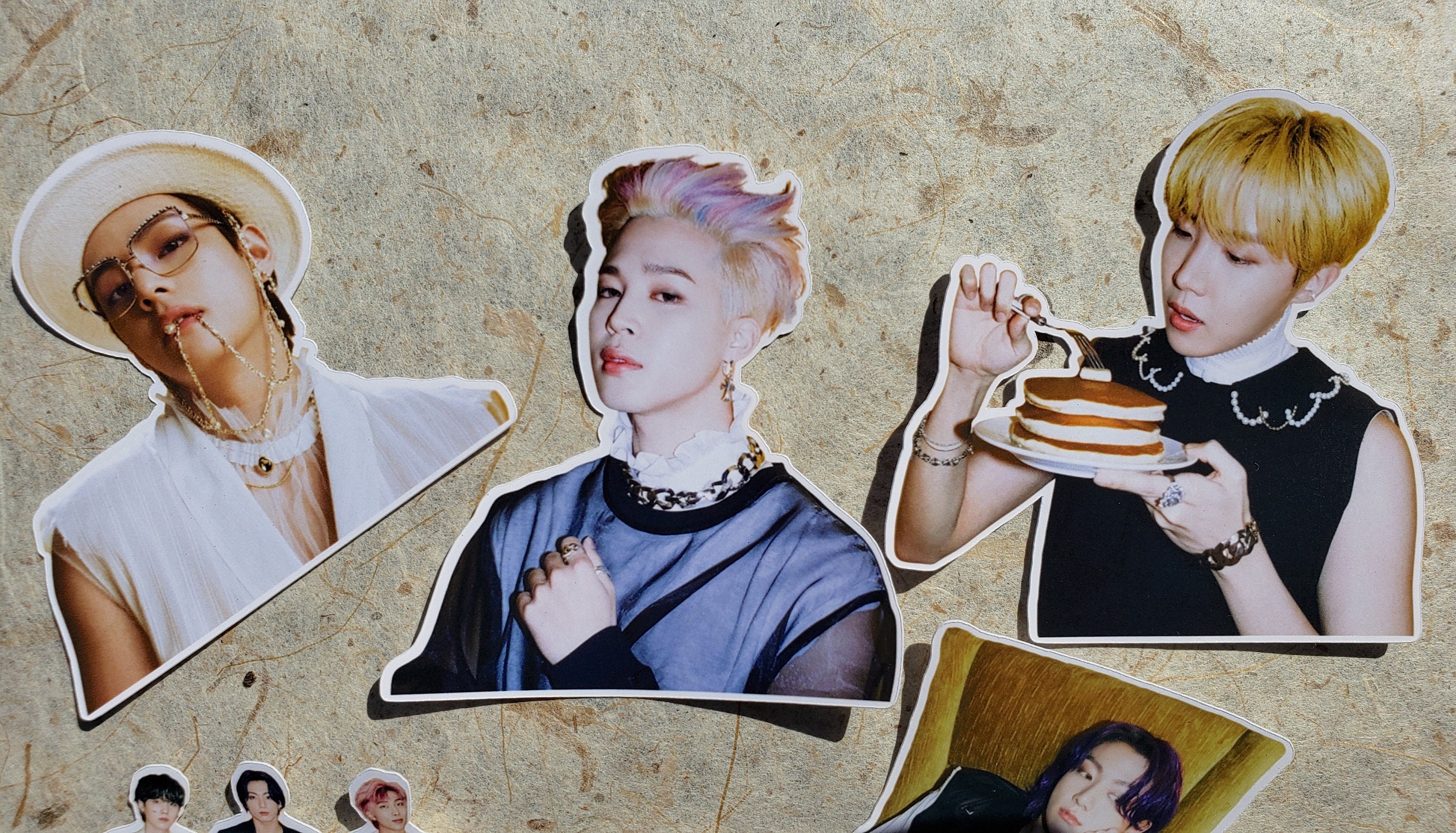 new bts butter stickers 1 bts cut out stickers teaser etsy