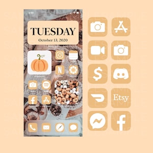 Fall Aesthetic IOS Icons Widget Photos