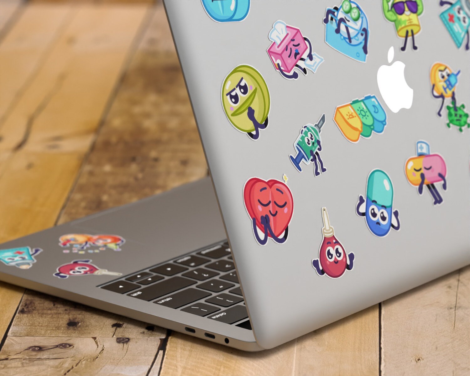 25 pcs Sticker Set Tablet Shop Cool Decals Colored Medicines 2 Etsy