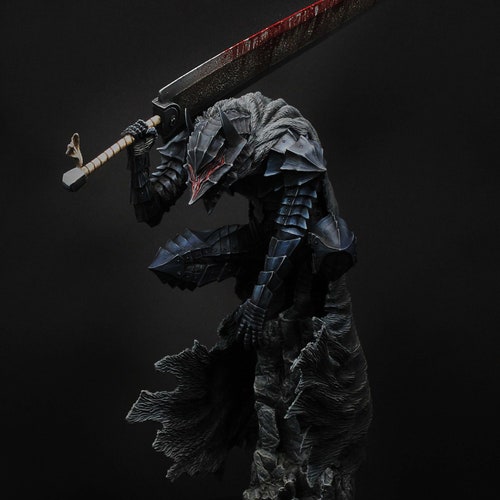Berserk • Resin Cast Miniature • D&D • Painted Gold Level