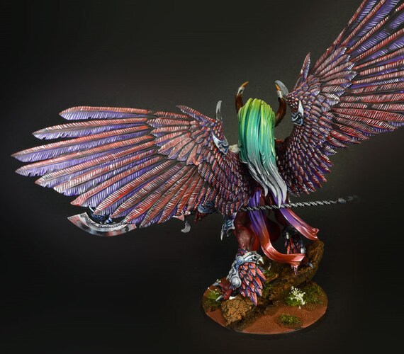 Magnus the red from GW. Painted by me : r/minipainting