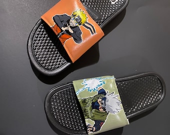 naruto nike slides