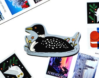 autocollants nature ornithologie |  finition canard mat !