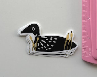 autocollants nature ornithologie |  finition canard mat !